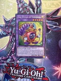 (EY) YUGIOH TIME WIZARD OF TOMORROW DLCS-EN147 SECRET LIMITED ED VLP - Image 1