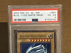 Blue-Eyes White Dragon SDK-001 Starter Deck: Kaiba PSA 4 - Image 2