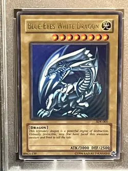 Blue-Eyes White Dragon SDK-001 Starter Deck: Kaiba PSA 4 - Image 3