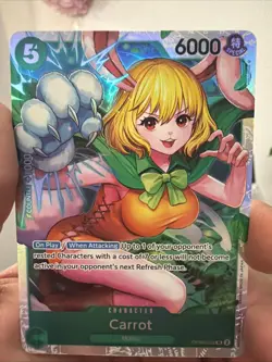 OP08-023 Carrot Two Legends One Piece Super Rare Foil - Image 1