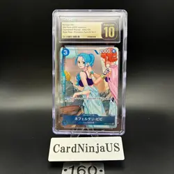 CGC PRISTINE 10 Nefeltari Vivi SR EB02-026 Promotion Pack Ex Vol. 3 ONE PIECE - Image 1