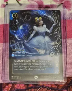 **CHASE PACK** Disney Lorcana Cinderella Dream Come True (Enchanted) *READ DESC* - Image 3