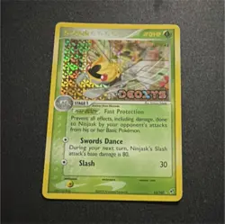 Pokemon Ninjask EX Deoxys 13/107 Holo Rare 70 HP Stage 1 Card 2005 - Image 1
