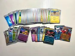 Mega Evolution Bulk Lot 100+ Cards Common Uncommon Rare Holo Mega Ex Pokemon - Image 1