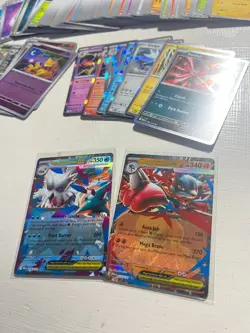 Mega Evolution Bulk Lot 100+ Cards Common Uncommon Rare Holo Mega Ex Pokemon - Image 2