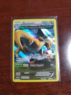 Dragonite (52 Delta) 52/108 Roaring Skies Holo official pokemon ultra rare card. - Image 1