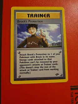Brock's Protection 101/132 Gym Challenge Rare Pokemon Card - Image 1