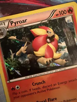 Pyroar XY26 X&Y Black Star Promo Holo Pokemon Card - Image 2