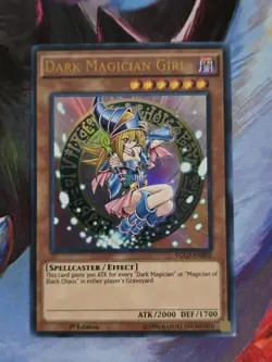 Dark Magician Girl YGLD-ENB03 Ultra Rare Yu-Gi-Oh! Card - Image 1