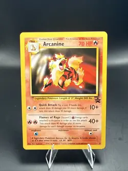 Pokemon Card - Arcanine WoTC Black Star Promo 6 Non Holo D - Image 2