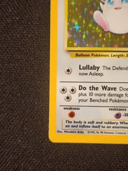 Pokemon TCG Wigglytuff Holo Unlimited Rare Card 16/64 Jungle Base Set - Image 2