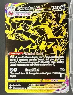 ETERNATUS VMAX SV122/SV122 SHINING FATES! Pokemon ULTRA RARE GOLD CARD 💎 - Image 1