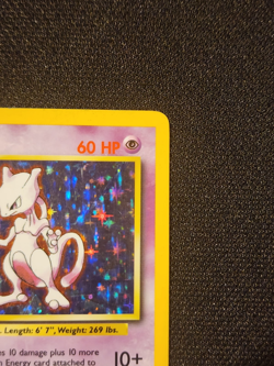 Pokemon TCG Card Mewtwo - 10/102 Base Set Unlimited - Holo Rare HP - Image 4