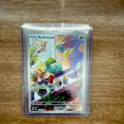 Pokemon Bulbasaur Illustration Rare Holo Sv07: Stellar Crown 143/142 Card - Image 1