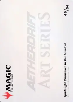 Guidelight Pathmaker Art Card (Gold-Stamped), #46, Art Series: Aetherdrift - Image 2