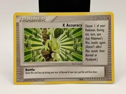 X Accuracy Trainer 7/8 Pokemon Trading Figure Card - Image 1