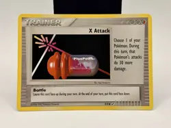 X Attack Trainer 8/8 Card 2006 Pokemon Next Quest Trading Figure Game - Image 1