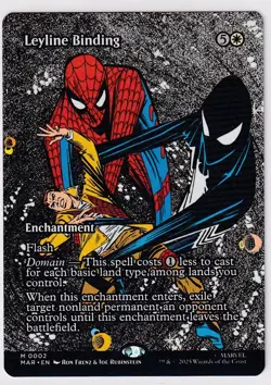 Leyline Binding (Borderless) Marvel Universe Eternal-Legal MTG Regular - Image 1