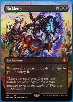No Mercy (Borderless) FOIL Dominaria Remastered MINT (512084) ABUGames - Image 1