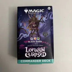 Magic The Gathering Blight Curse Lorwyn Eclipsed Commander Deck NEW - Image 1