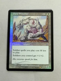MTG FOIL Daru Warchief Scourge Magic the Gathering - Image 1