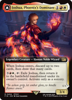 Joshua, Phoenix's Dominant // Phoenix, Warden of Fire (REGULAR) x1 - MTG 494 - Image 1
