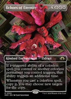 Echoes of Eternity - Foil Extended Art MH3 NM MTG - Image 1