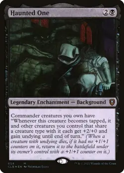 Haunted One - Foil CLB NM MTG - Image 1