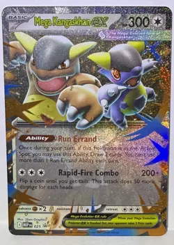 Mega Kangaskhan ex 025 Promo Pokemon TCG Mega Evolution NM - Image 1
