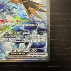 Pokemon Zapdos ex Ultra Rare Full Art Holo Scarlet & Violet 151 Card - Image 5