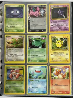 Pokemon Card Collection VTG Binder Holo Rare 1st Delta WoTC Venusaur Charmander - Image 1