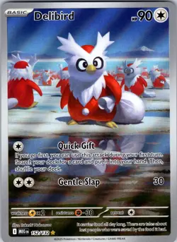 Delibird - 152/132 ME01: Mega Evolution Pokemon TCG NM - Image 1