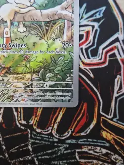 Pokemon TCG Meowth Full Art Holo ME02 Phantasmal Flames 106/094 NM - Image 5