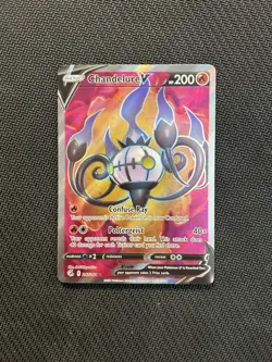 Pokemon TCG Chandelure V 247/264! NM Condition! See Description! - Image 1