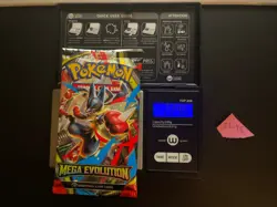 22.46g VERY HEAVY Mega Evolution Pokemon Sealed Booster Pack New SIR/HRU - Image 1