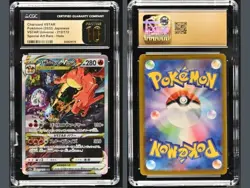 Pokemon Japanese VSTAR Universe Charizard VSTAR 212/172 SAR CGC 10 Pristine - Image 4
