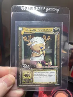 Vintage One Piece TCG Chopper Holo! 2006 CCG, Passage To The Grand Line, Bandai - Image 4