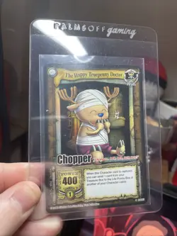 Vintage One Piece TCG Chopper Holo! 2006 CCG, Passage To The Grand Line, Bandai - Image 5