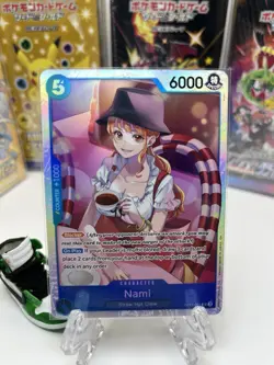 Nami OP11-054 A Fist Of Divine Speed One Piece CCG English NM - Image 1