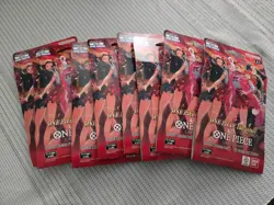 One Piece Heroines EB-03 Sleeved Booster Packs. Lot Of 8 - Image 1