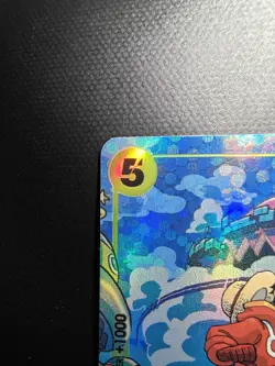 MONKEY.D.LUFFY OP07-109 TREASURE RARE ALTERNATIVE ENGLISH ONE PIECE NEAR MINT - Image 2