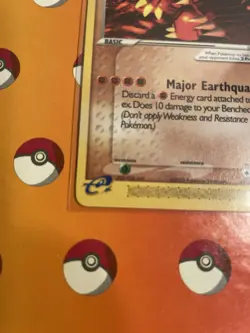 Pokemon TCG 2003 Black Star Promo Groudon ex Card 002 - Image 5