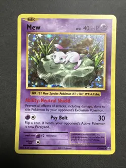 Mew 53/108 XY Evolutions NM Holo Foil Rare Pokemon Card LP - Image 1