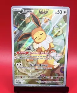 Pokemon Eevee 173 Sv: Scarlet & Violet Promo Holo Basic Promo Card TCG - Image 1