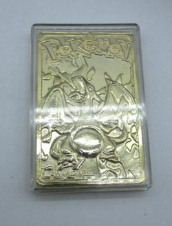 Pokemon Burger King 23k Gold Plated Card CHARIZARD - Image 3
