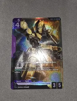 Gundam Gusion Rebake - GD02-055 LR Gundam Card Game - Near Mint/Mint english - Image 1
