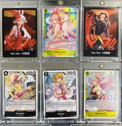 DON! Card (Nico Robin) X1 -NM/M- Extra Booster: 6 One Piece Lot Heroines Edition - Image 1