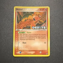 Pokemon Numel EX Deoxys 44/107 Regular Common 40 HP Basic Card 2005 - Image 1