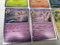Prismatic Evolutions 8 Cosmos Promo Cards Costco Mini Tin Promos Set Lot Holo - Image 4