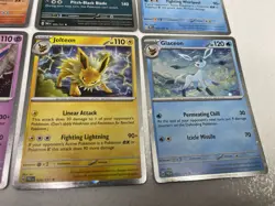 Prismatic Evolutions 8 Cosmos Promo Cards Costco Mini Tin Promos Set Lot Holo - Image 5